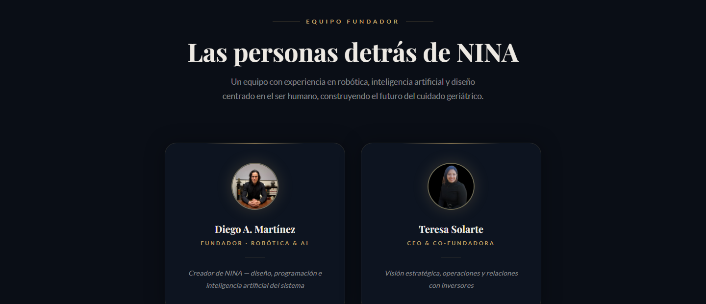 NINA — Equipo